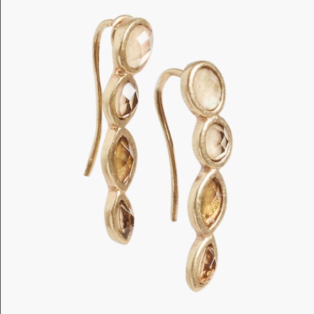 Lucky Brand Citrine Ear Crawler